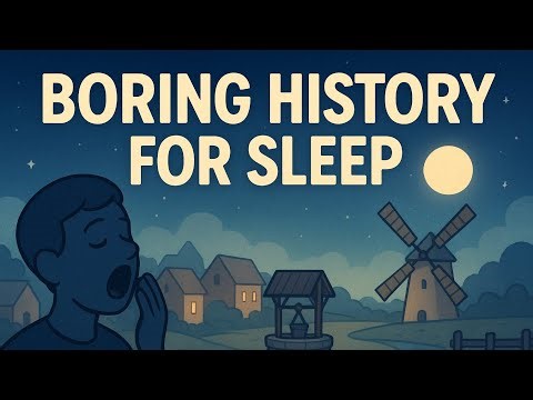 Relax With Slow Boring History | Deep Sleep Storytelling
