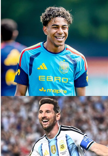 Lamine Yamal reconoce a Messi como el mejor jugador