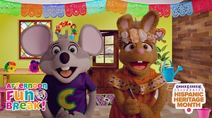 3.5K views · 72 reactions | Learn all about Bella and friends’ favorite Latinx heroes in this #HispanicHeritageMonth edition of Chuck E.’s Afternoon Fun Break! | Chuck E. Cheese | Facebook