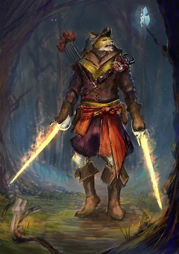 D&D 5e: Tabaxi Fighter Guide - Sage Gamers