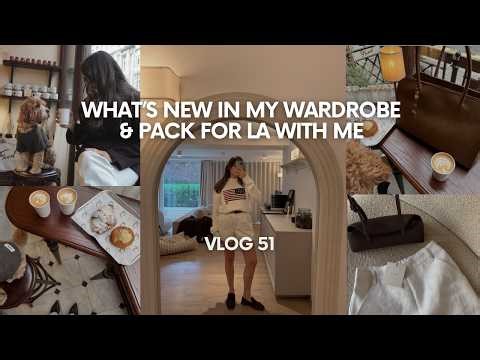 WHAT"S NEW IN MY WARDROBE & GET READY FOR LA WITH ME