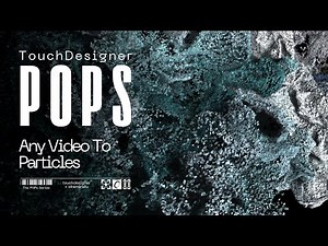 TouchDesigner POPs Tutorial: Transform Any Video To Particles - Webcam, Live, Streaming