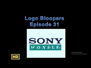 Logo Bloopers Episode 31: Sony Wonder