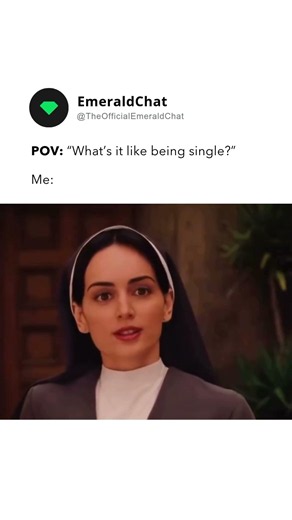 POV: “What’s it like being single?” 😭