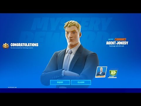 Unlocking *AGENT JONESY* in FORTNITE!
