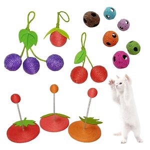 [Hot Item] Eco-Friendly Interactive Cat Scratcher & Chew Toy