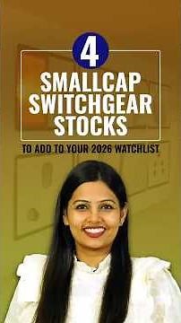 4 Smallcap Switchgear Stocks to Add to Your 2026 Watchlist