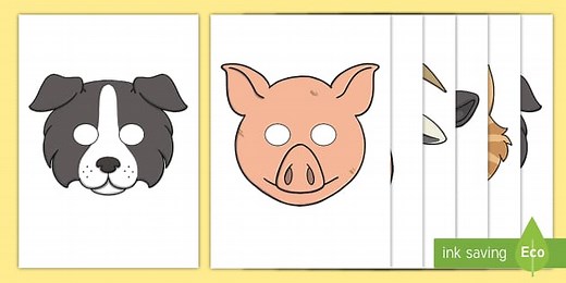 Farm Role-Play Masks