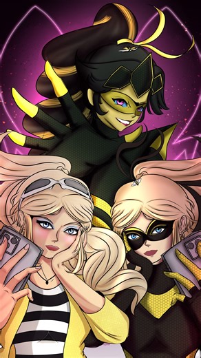 Selah Victor on Instagram: "Who misses me saying this line? I do😭👸🐝 #miraculous🐞 #miraculousladybug #chloebourgeois #queenbee #selahvictor #ridiculousutterlyridiculous #pollenbuzzon"
