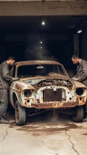 “Abandoned Rusty Car Restored to Royal Condition | Full Rebuild”