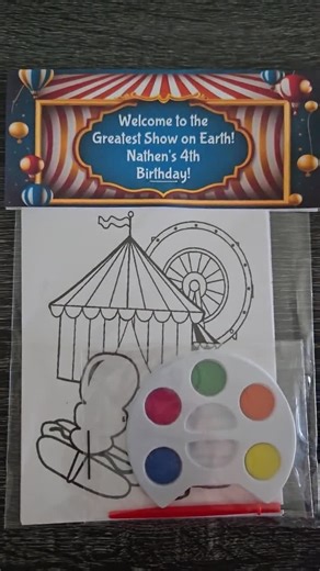 Circus Theme Party Favor Bags, Circus Birthday Party, Circus Favors, Circus Clown Birthday - Etsy