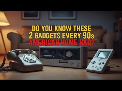 Do You Know These 2 Gadgets Every 90s American Home Had? #90snostalgia #gadgets