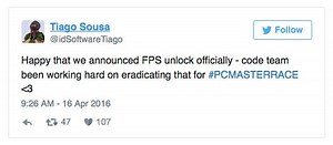 Id Software unlocks the framerate in Doom beta