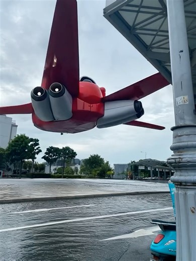 The Robot Transform into a plane #robot#transformation#plane#jet