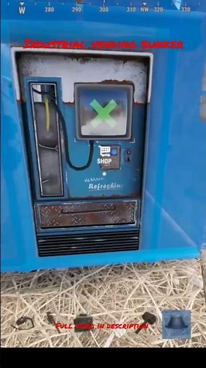 Rust Industrial Vending Bunker