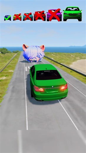 🎁Big Car & Small Car VS Big Face & Small Face 🚘🥳