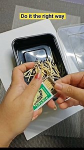 190K views · 1.5K reactions | Matchsticks hack #matchstick #Matches #matchesbox #usefultips | viyofoood | Facebook
