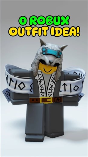 0 ROBUX OUTFIT IDEA! CLASSIC FREE ITEMS & AVATAR! #roblox #shorts