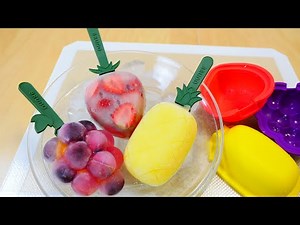 Delicious Fruit Tea with Fruit Ice Pops