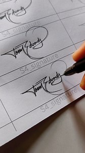 1.5M views · 7.2K reactions | Craft your one-of-a-kind signature with...