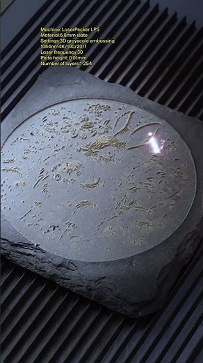 Stone 3D Embossing with LaserPecker LP5