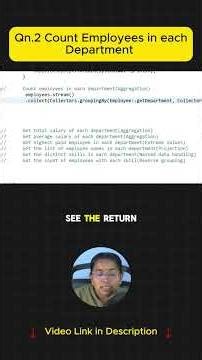 groupingBy + counting 🚀 | Streams API Trick