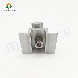 [Hot Item] Solar Racking Brackets Energy Structure Aluminum Solar Panel Mounting MID Clamp
