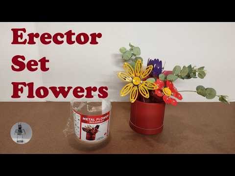 Erector Set Flowers