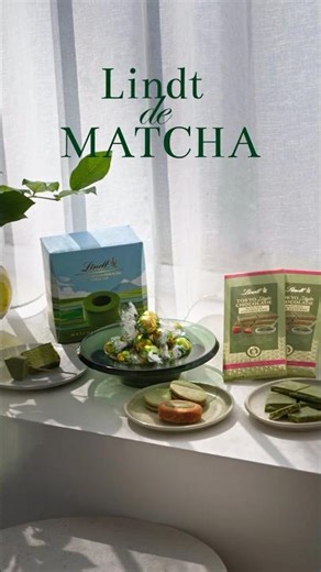 五感で味わう、“抹茶のご褒美時間”『Lindt de MATCHA』が発売中✨