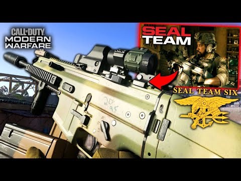 Navy SEALs FN SCAR-H CQC Loadout from SEAL Team in Modern Warfare (2019) Gameplay