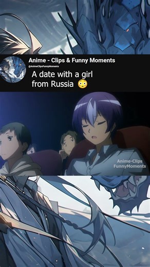 He's got a date with a Russian girl 😊 #anime #edit #amv #shorts