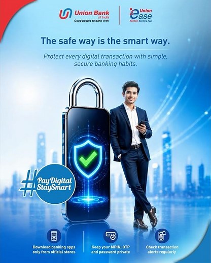 Pay Digital Stay Smart | Union Bank of India