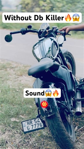 Jawa Bobber 42 Sound without DB killer🔥😱 #trendingshorts #shortsfeed #shorts #jawa42bobber #fyp