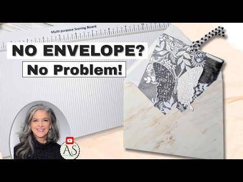 DIY Custom Envelope Tutorial for Off Sized Card Projects