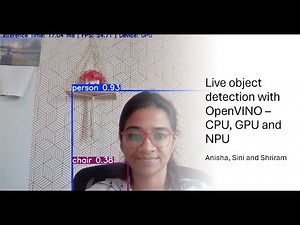 Object Detection with OpenVINO - CPU, GPU and NPU