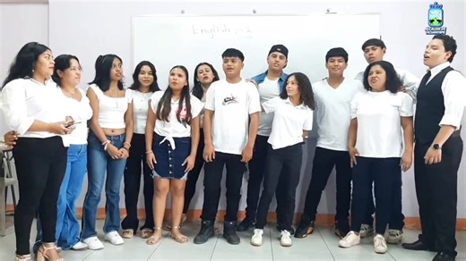 #TicuantepeNaturalmenteBello Última clase del Curso: English A1 Breakthrough, en Escuela Municipal de Oficios. #MasVictoriasMasBienestar #TodosLosTriunfosSonDelPueblo | Alcaldia De Ticuantepe