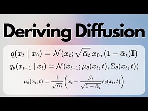 Mathing the Diffusion Model: Where do all those Equations Come From??