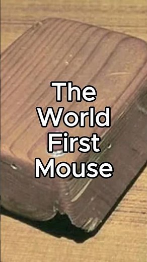 The first computer mouse was carved out of wood — and the man who made it died broke