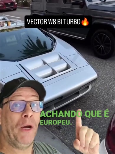 Vector W2: Supercarro Conceito dos Anos 80