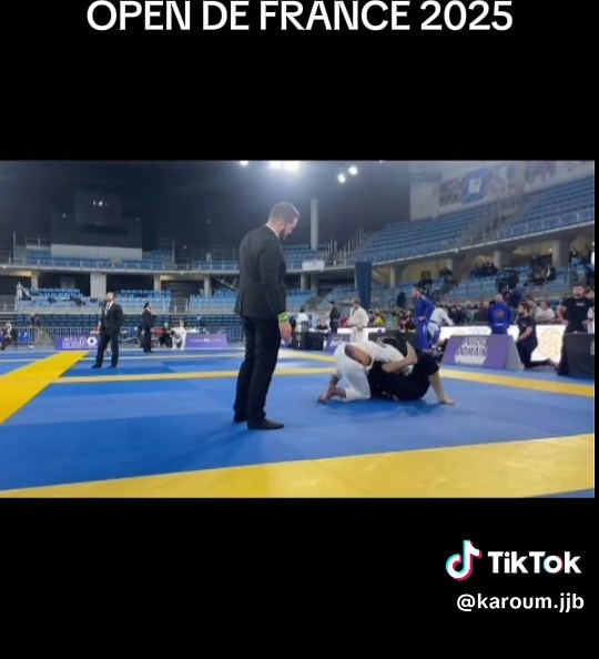 Mon combat a l'open de France 2025 ⚪️ @CFJJB #fyp #prt #jjba #jjb #combat #open