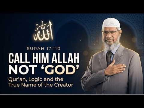 Why Do Muslims Say "Allah" Instead of "God"? (The Powerful Reason)