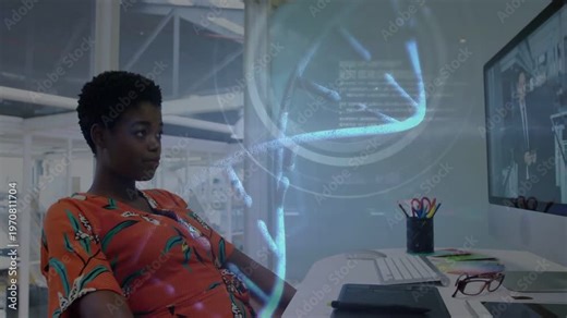 Woman at desk leaning, covering face as blue GUILTY overlay rising over screen, causing legal alarm