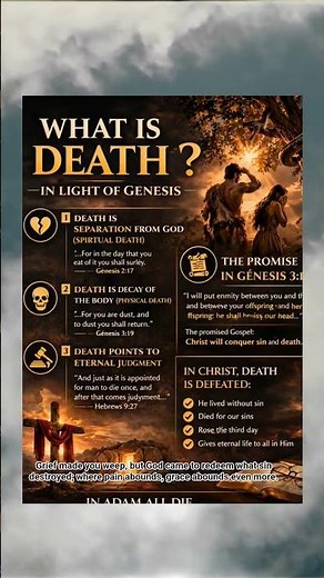 What Is Death? — In Light of Genesis