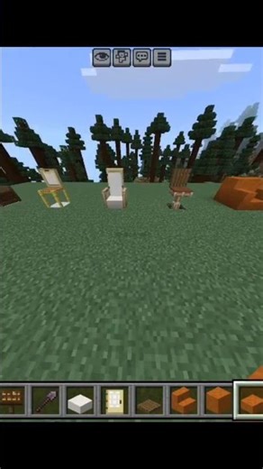 Minercraft insane chair designs 🤩 #minecraft #shorts #gaming #clutch