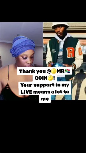 🪙MR🇿🇦COIN🪙, thank you for the incredible support in my LIVE! I will keep creating better LIVE content! @🪙MR🇿🇦COIN🪙 #livegift #handhearts #happyfriday #papercrane