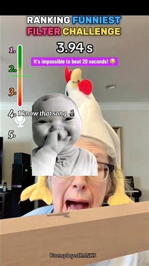 Ranking Funniest Filter Challenge 🔥💀