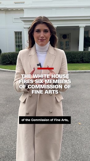 The White House fired six members of an independent federal agency charged with advising the president, Congress and Washington, DC, on design and aesthetics, according to a source familiar with the matter. CNN's @Alayna Treene reports.