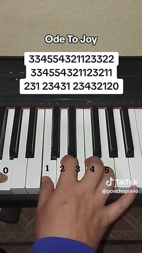 Ode To Joy piano tutorial #beethoven #odetojoy #himnoalaalegria #pianotutorial