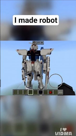 I Built a Working Robot in Minecraft! build