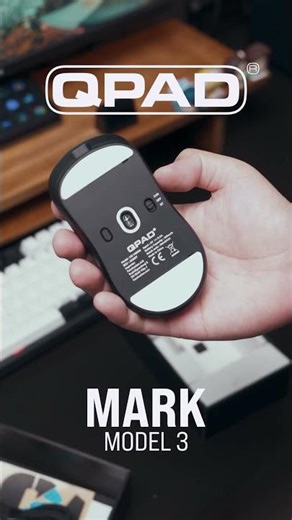 Ultra-Light. Ultra-Accurate. 🖱️⚡ #qpad